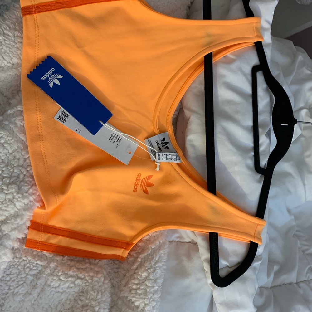 Adidas cropped tank